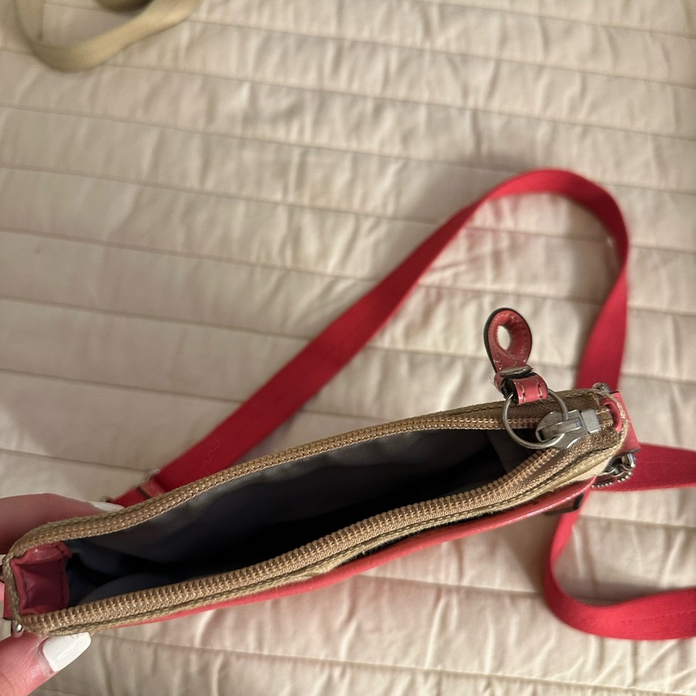 Coach Green and Pink Crossbody Bags Signature Collection - Picture 6 of 15